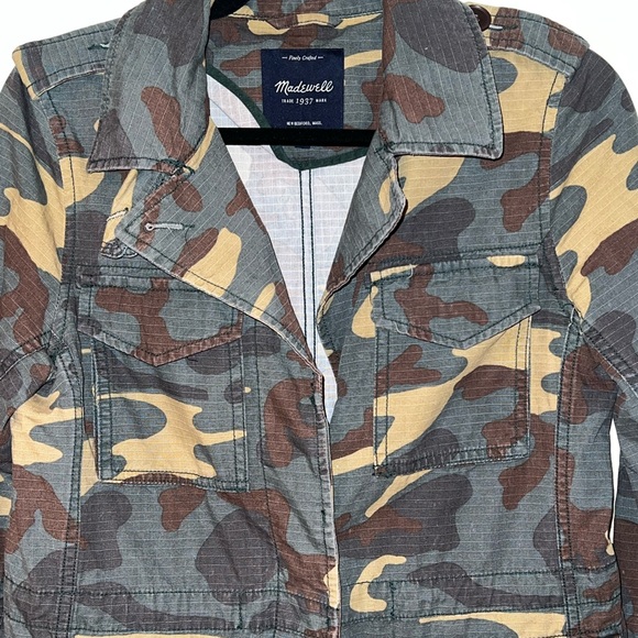 MADEWELL Camouflage utility jacket S - Picture 4 of 8